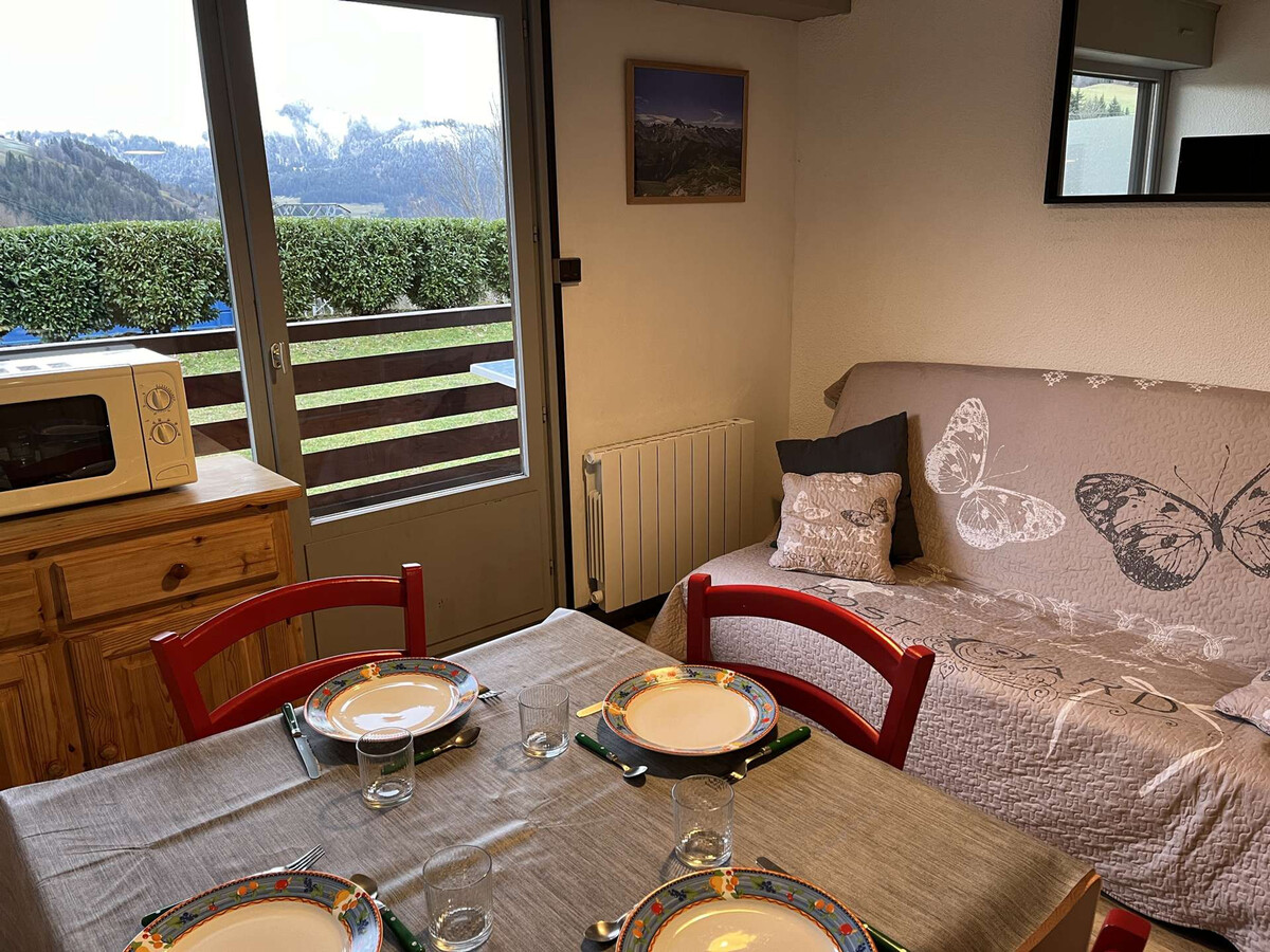 Studio Chinaillon 4 couchages, balcon vue domaine skiable - Photo 5