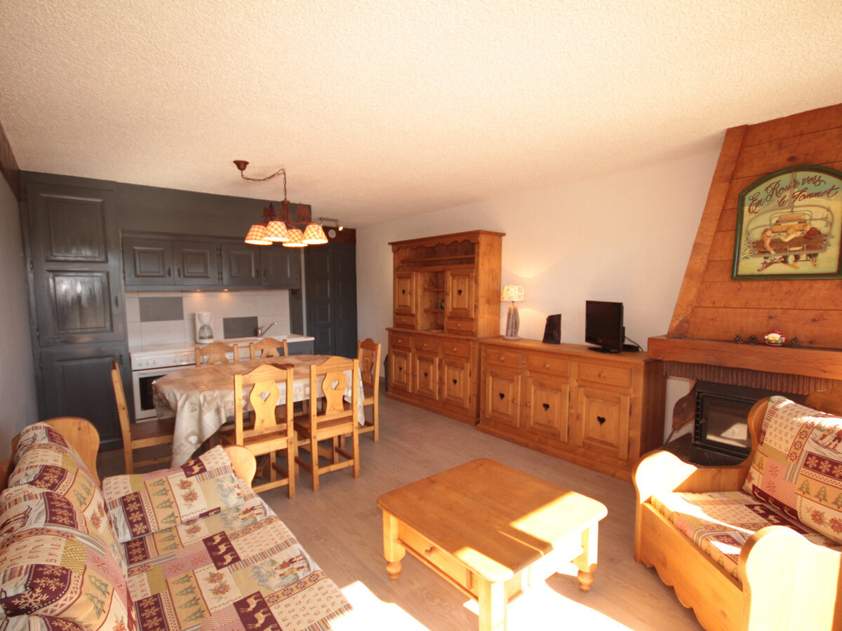 2 pièces cabine 6 pers. vue pistes et cheminée - Photo 1