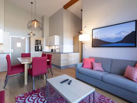 Apt 4 pièces 73 m² avec piscine et spa aux Arcs 1800 : photo 2