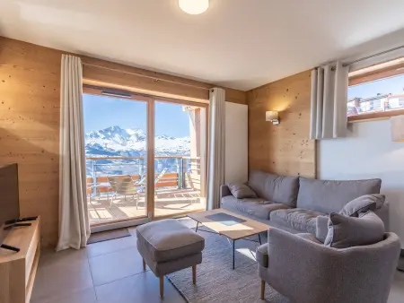 Appart 3 ch. moderne Les Arcs 1800, 8 pers., accès détente - Photo 6