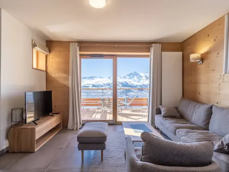 Appart 3 ch. moderne Les Arcs 1800, 8 pers., accès détente - Photo 10