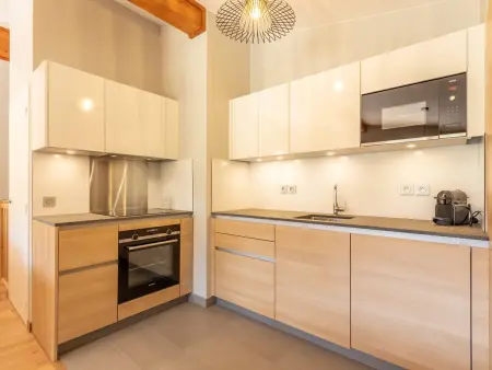 Duplex 4 chambres, piscine et spa aux Arcs 1800 : photo 2