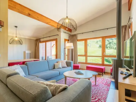 Duplex 4 chambres, piscine et spa aux Arcs 1800 : photo 6