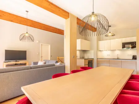 Duplex 4 chambres, piscine et spa aux Arcs 1800 : photo 9