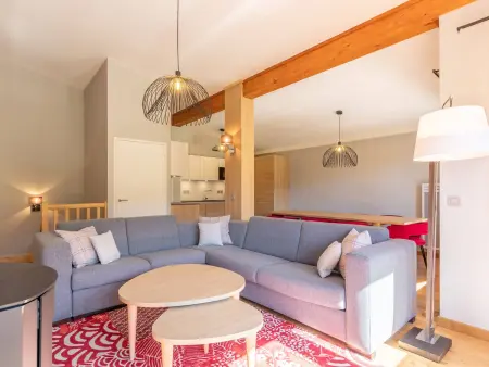 Duplex 4 chambres, piscine et spa aux Arcs 1800 : photo 10