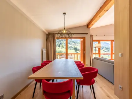 Duplex 4 chambres, piscine et spa aux Arcs 1800 : photo 12