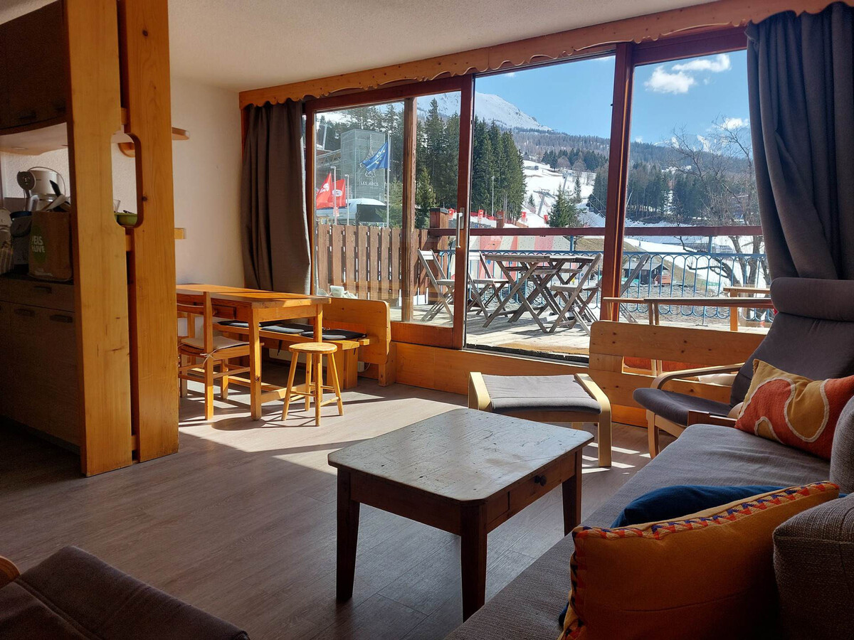 Appart 3 pièces 7 pers. terrasse Sud-Ouest, Les Arcs 1800 - Photo 2