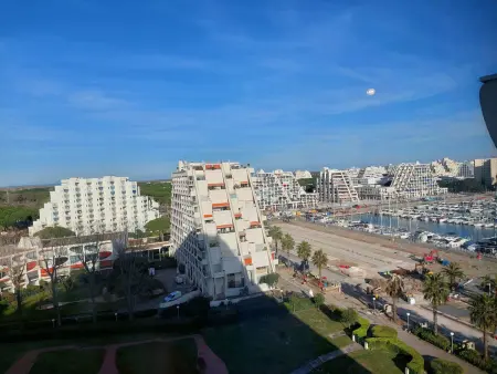 Location appartement à La Grande Motte, Studio Front de Mer avec Parking à La Grande Motte