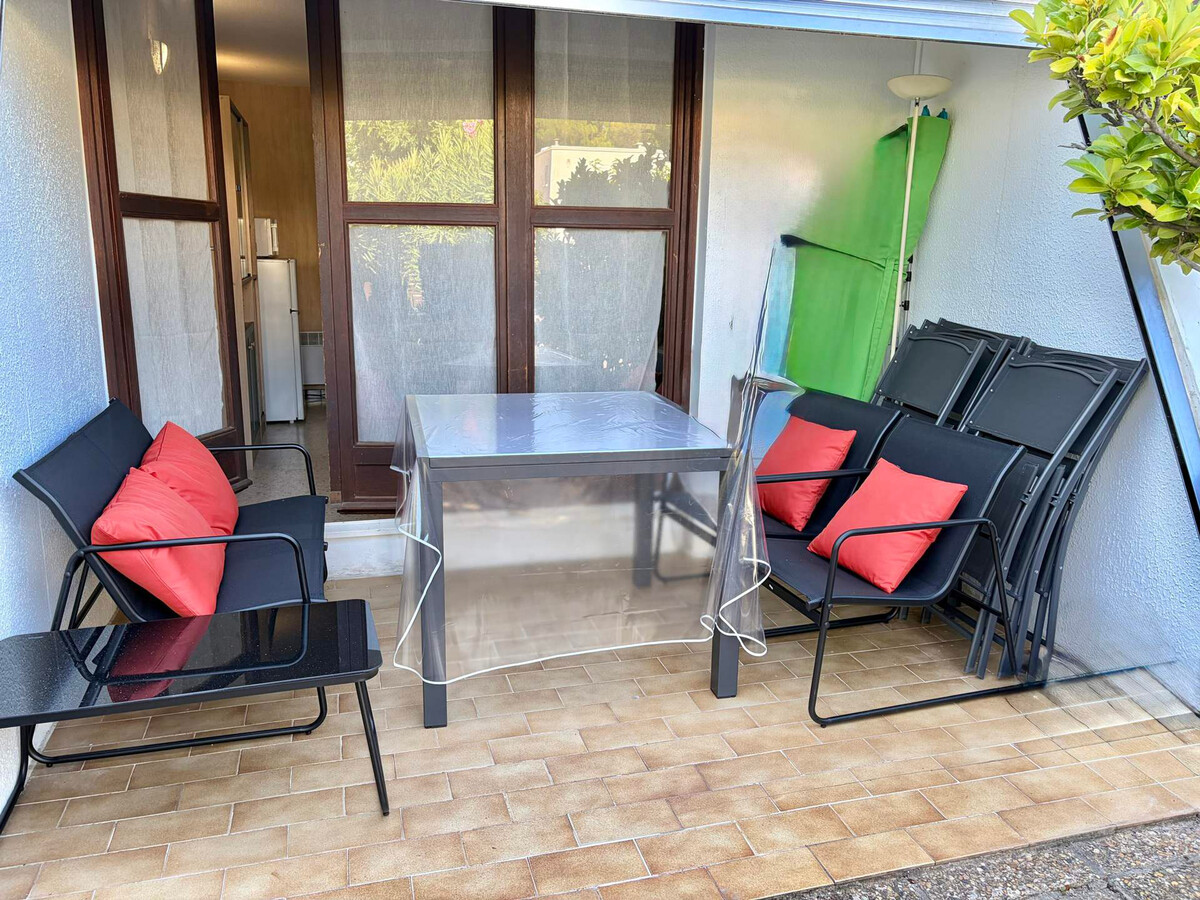 Studio 5 pers. avec loggia et jardin à La Grande-Motte - Photo 2