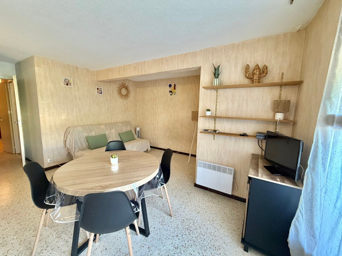 Studio 5 pers. avec loggia et jardin à La Grande-Motte - Photo 4