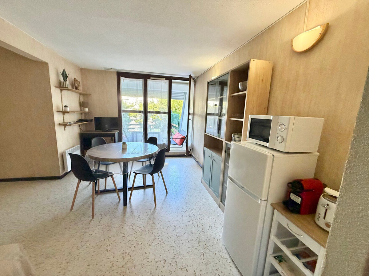 Studio 5 pers. avec loggia et jardin à La Grande-Motte - Photo 5