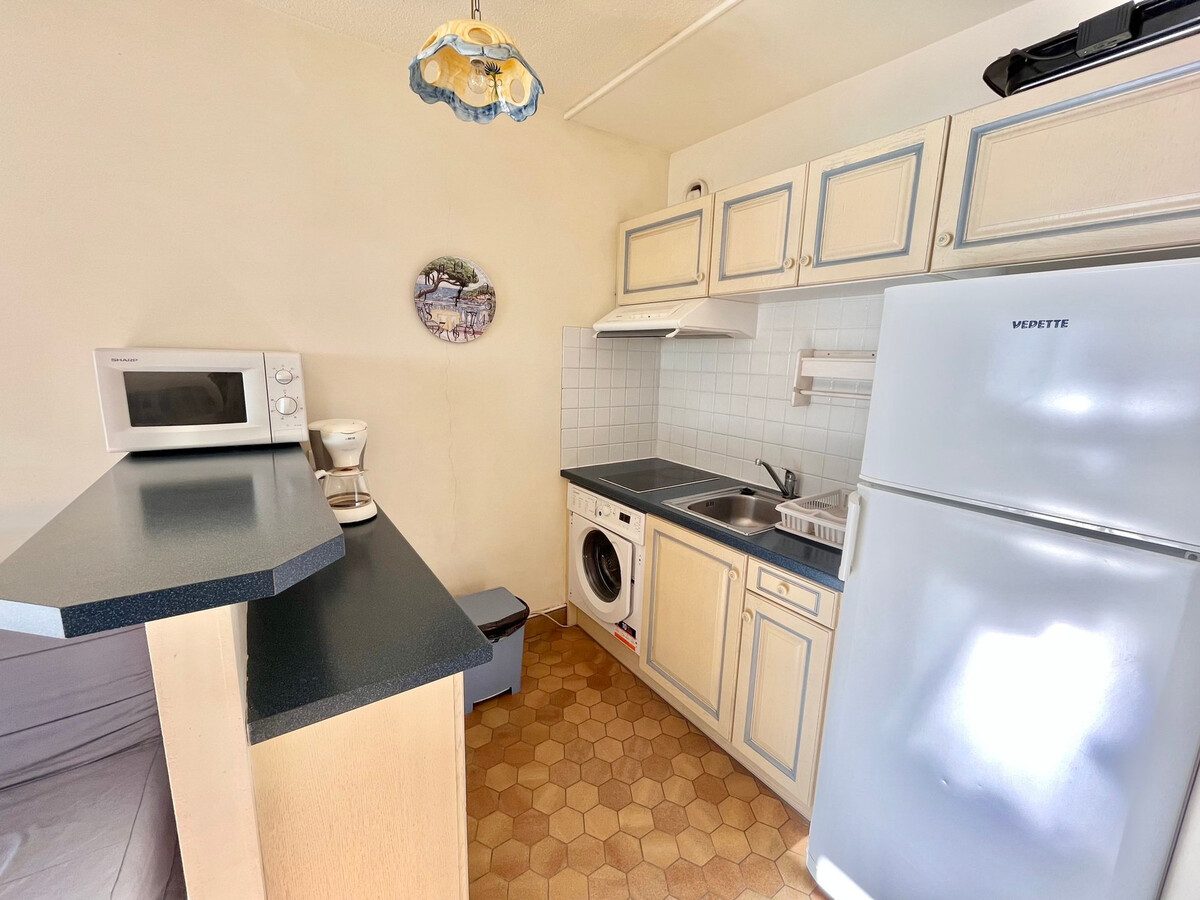 Studio cabine rez-de-chaussée vue mer à La Grande-Motte - Photo 2