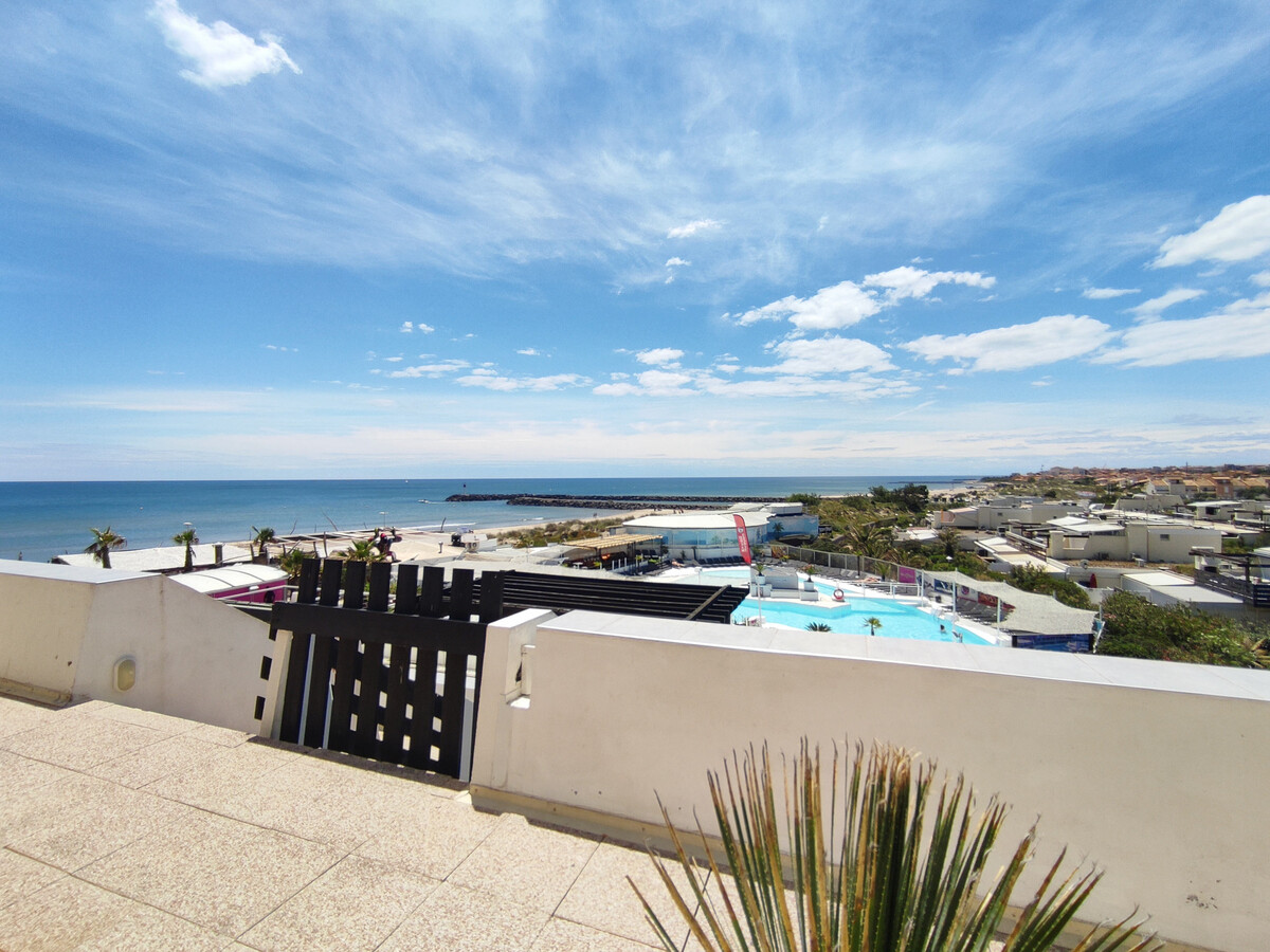 Appartement climatisé 2 pers. avec vue mer au Cap d'Agde - Photo 3