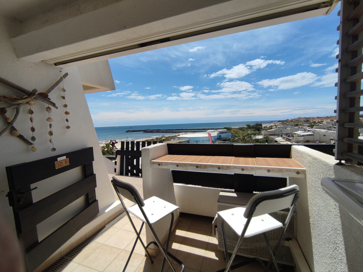 Appartement climatisé 2 pers. avec vue mer au Cap d'Agde - Photo 4