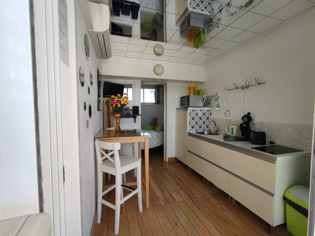 Appartement climatisé 2 pers. avec vue mer au Cap d'Agde - Photo 7