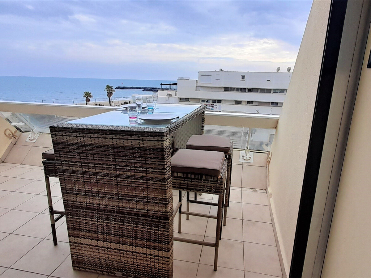 Studio climatisé avec terrasse vue mer au Cap d'Agde - Photo 4