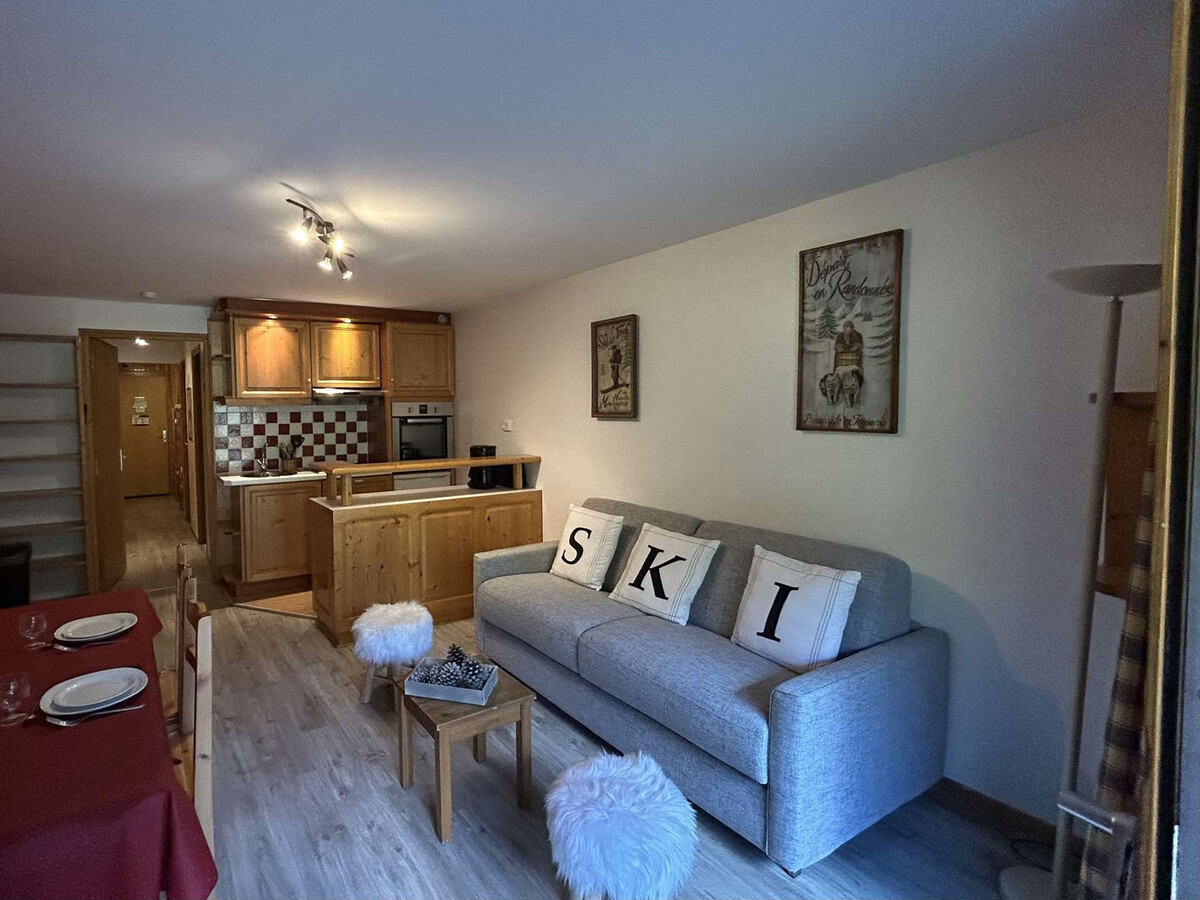 Studio 6 pers Méribel, centre station, 100m des pistes - Photo 1