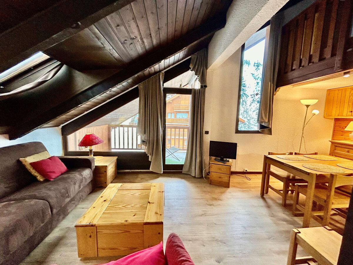 Studio Mezzanine 4 Pers - Centre Méribel, 200m Pistes - Photo 1