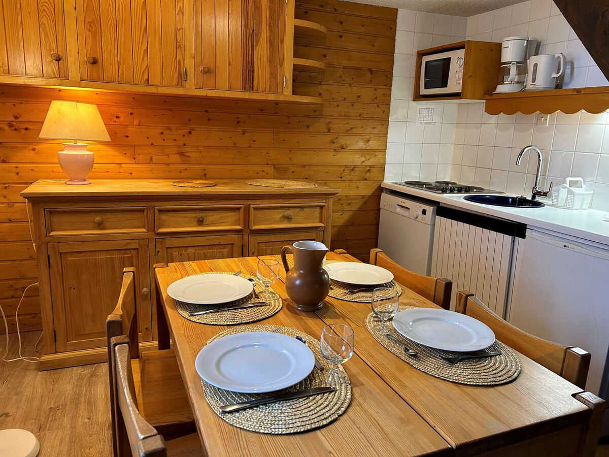 Studio Mezzanine 4 Pers - Centre Méribel, 200m Pistes - Photo 2