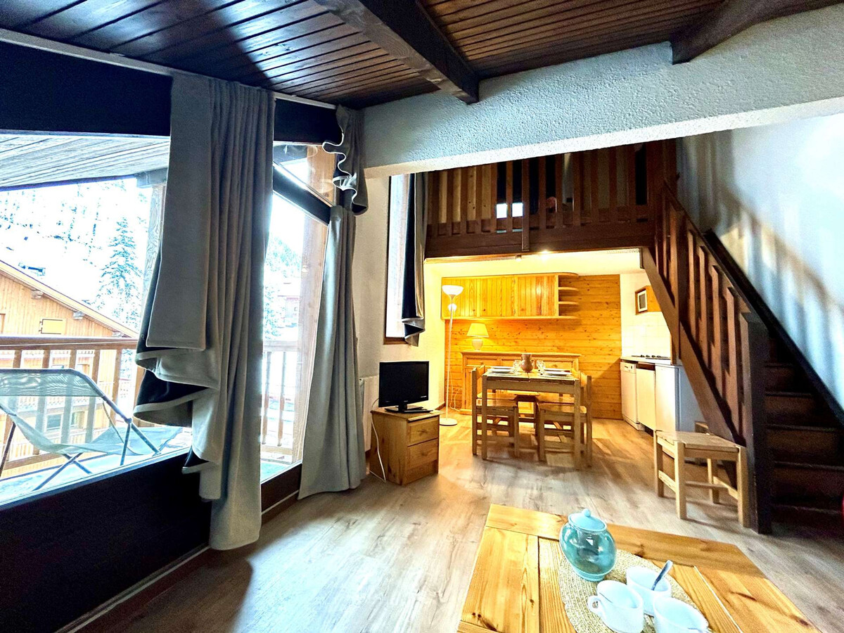 Studio Mezzanine 4 Pers - Centre Méribel, 200m Pistes - Photo 7