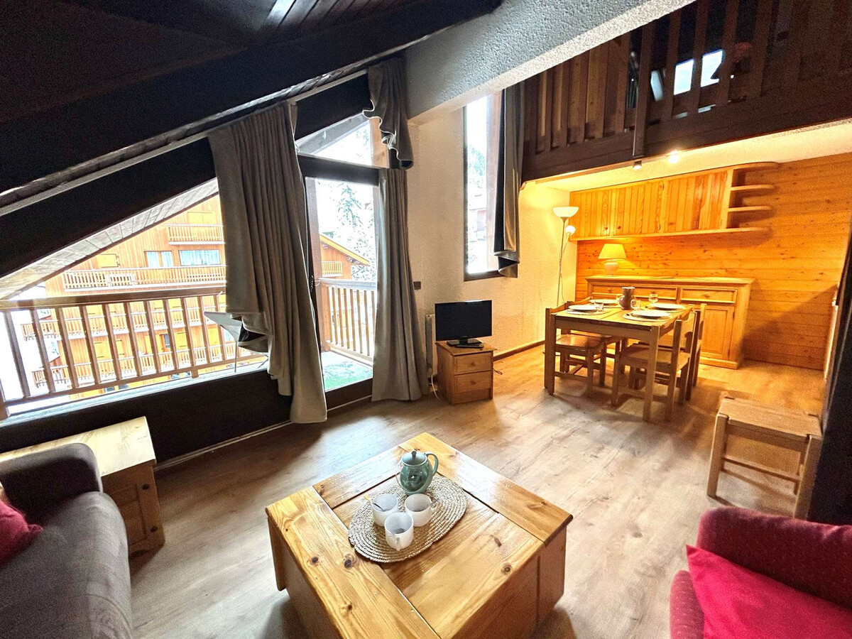 Studio Mezzanine 4 Pers - Centre Méribel, 200m Pistes - Photo 8