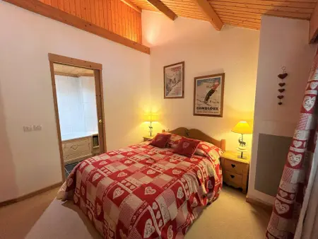 Appartement 4 pièces skis aux pieds avec cheminée à Méribel : photo 13