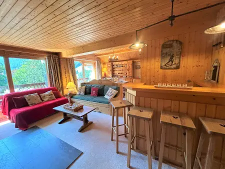Appartement 4 pièces skis aux pieds avec cheminée à Méribel : photo 26