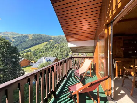 Appartement 4 pièces skis aux pieds avec cheminée à Méribel : photo 32