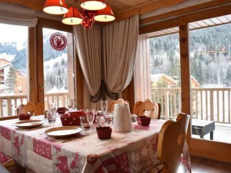 Appart 3 pièces Méribel, 50m du centre, parking et ski : photo 7