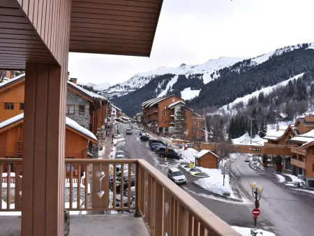 Appart 3 pièces Méribel, 50m du centre, parking et ski : photo 22