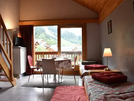 Studio mezzanine 5 pers, balcon sud, centre Méribel : photo 2