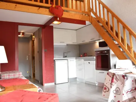Studio mezzanine 5 pers, balcon sud, centre Méribel : photo 6