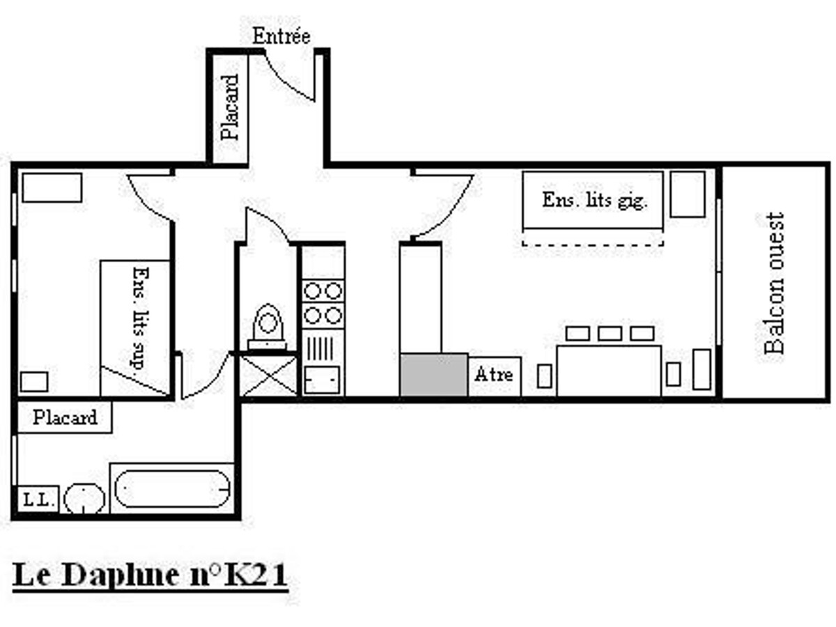 Appartement 2 pièces Méribel, 200m des pistes - Photo 25