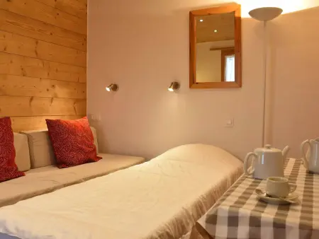 Studio montagne 2 pers, accès pistes directes à Méribel : photo 7