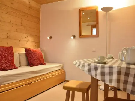Studio montagne 2 pers, accès pistes directes à Méribel : photo 9