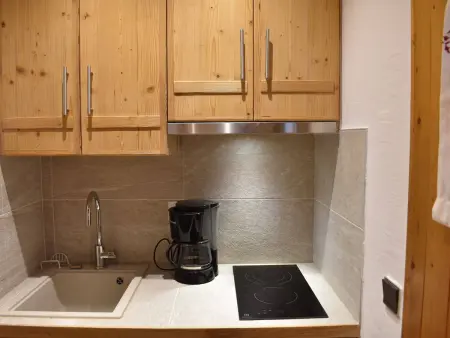 Studio montagne 2 pers, accès pistes directes à Méribel : photo 11