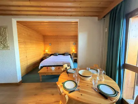 Apt 2p. 150m des pistes, balcon vue Ouest, Méribel : photo 13