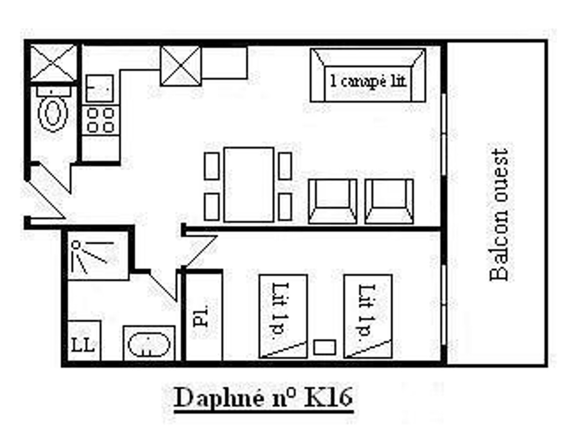 Appartement 2 pièces balcon vue vallée à 200m des pistes - Photo 18