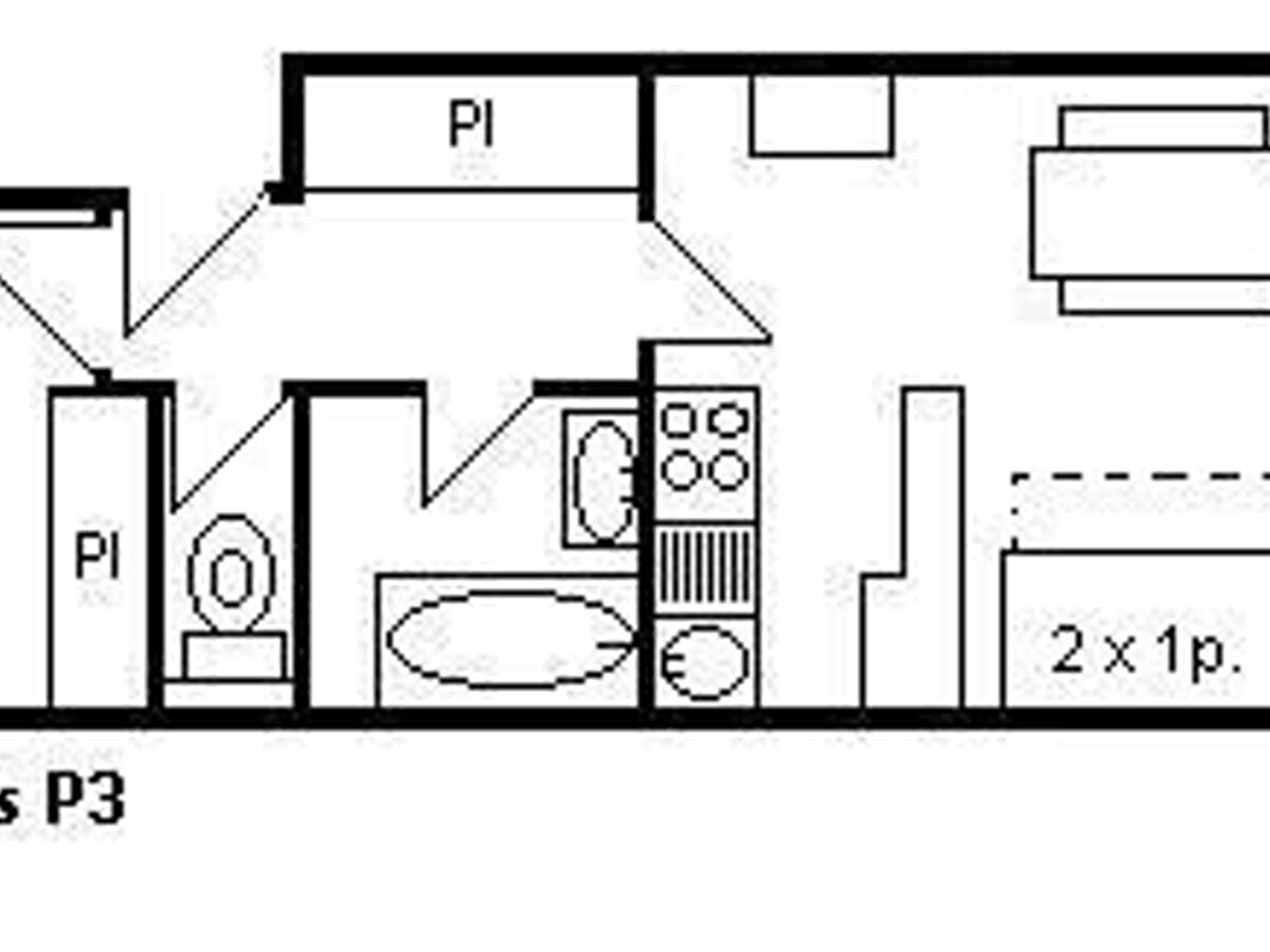 Appartement 4 places Méribel, 300m des pistes, parking - Photo 23