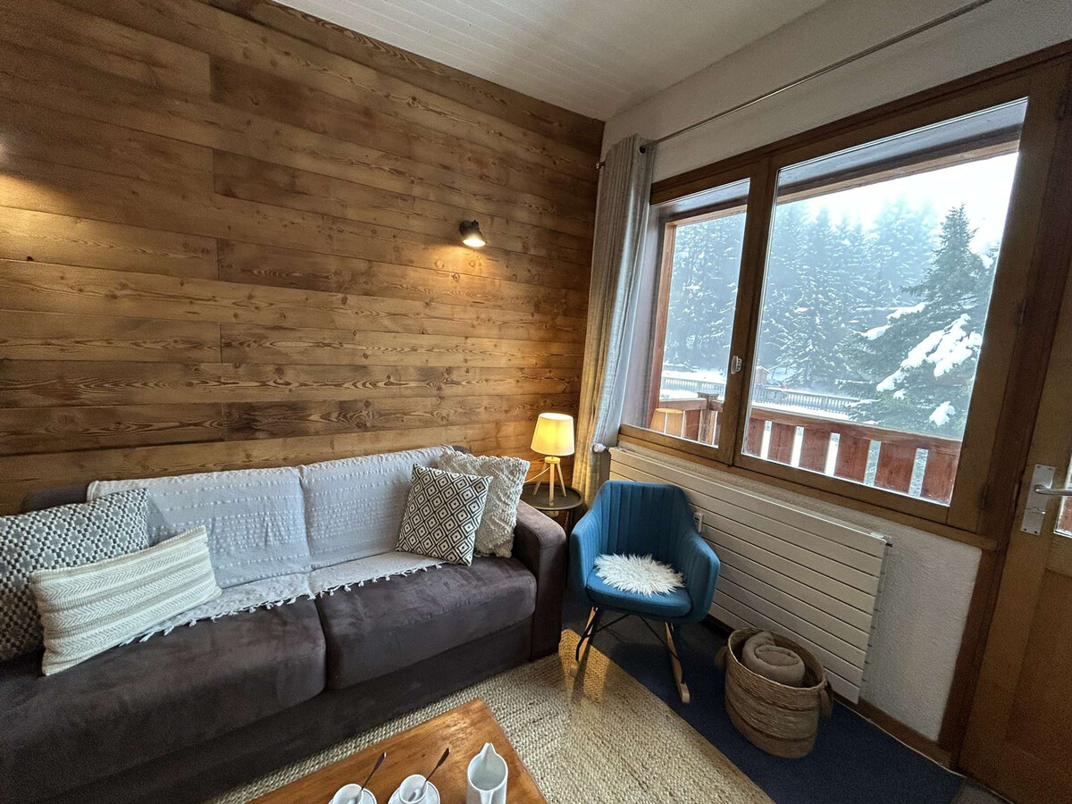 Appart 2 pièces 6 pers, balcon, 100m des pistes - Photo 24