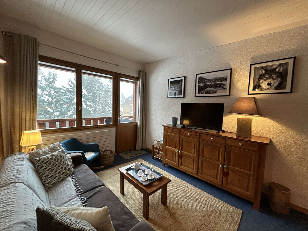 Appart 2 pièces 6 pers, balcon, 100m des pistes - Photo 25