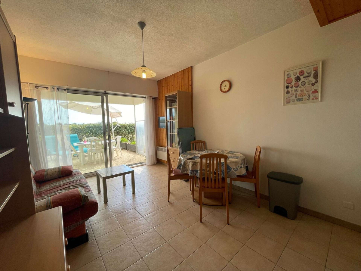 Studio cabine 4 pers. terrasse, garage privé, plage proche - Photo 2