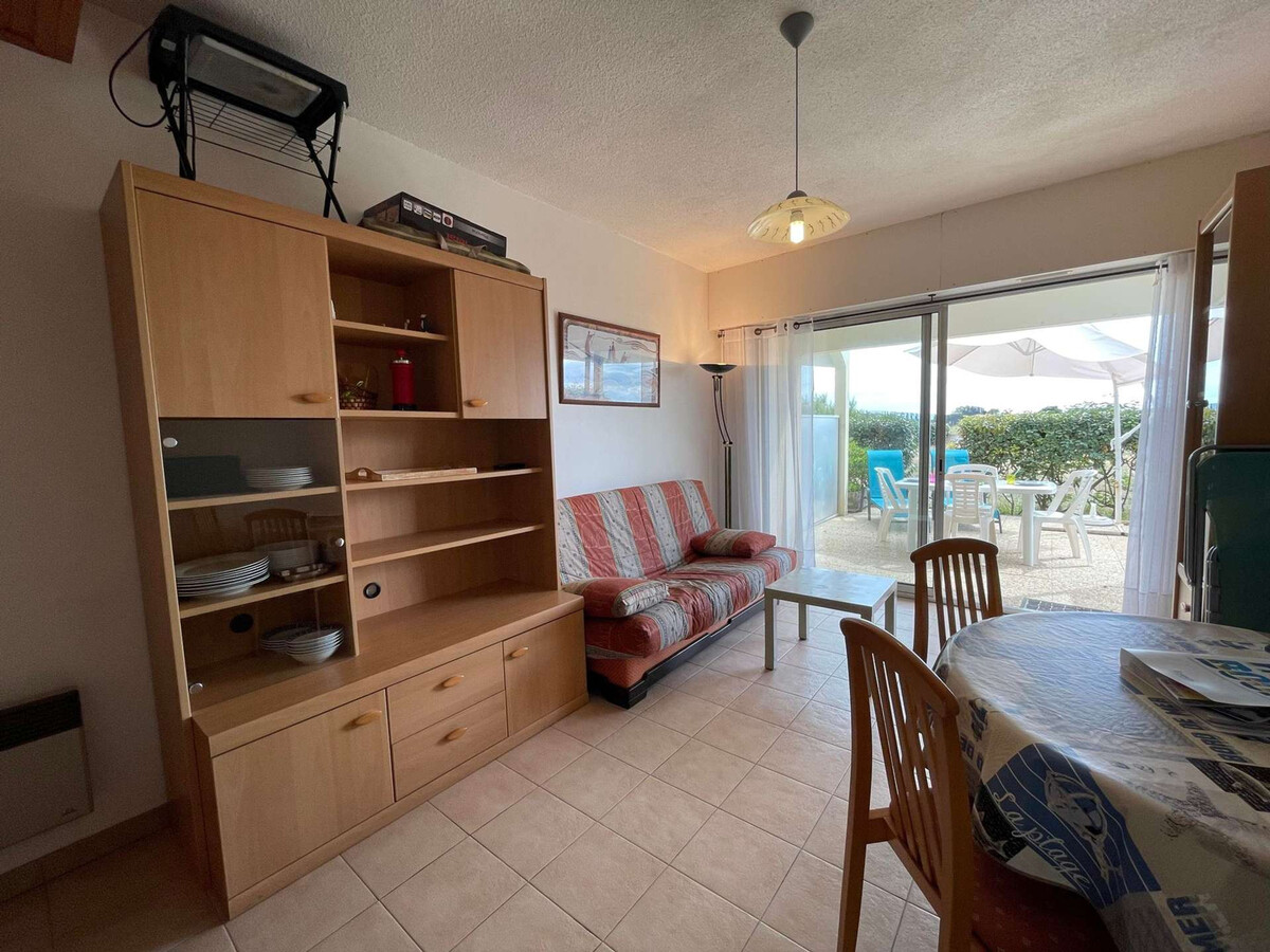 Studio cabine 4 pers. terrasse, garage privé, plage proche - Photo 3