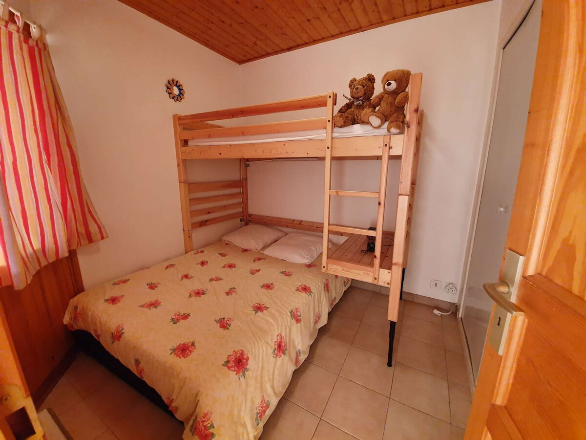 Studio cabine 4 pers. terrasse, garage privé, plage proche - Photo 11