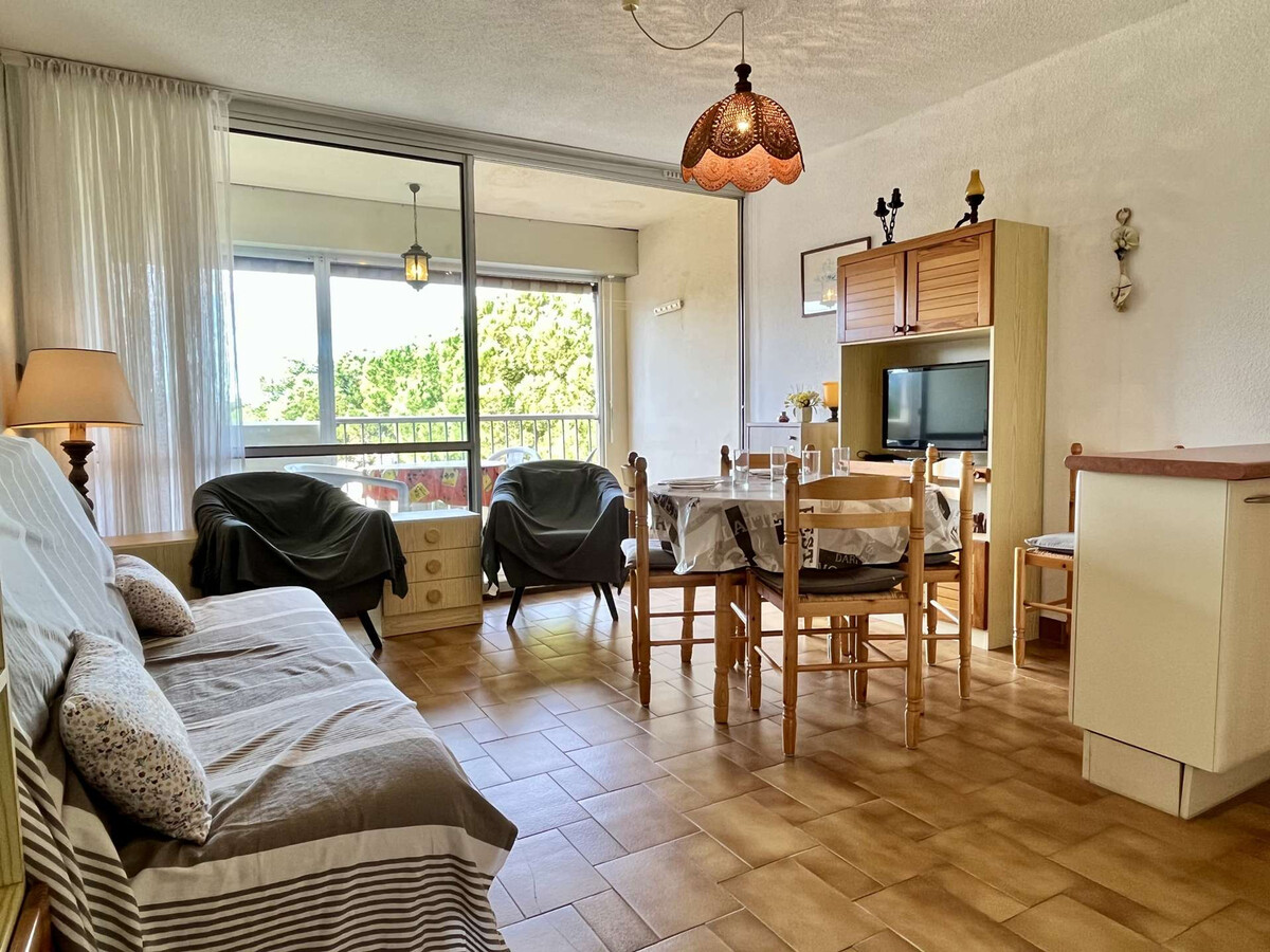 Appartement 2 pièces plage Argelès-sur-Mer, loggia vue montagne - Photo 1