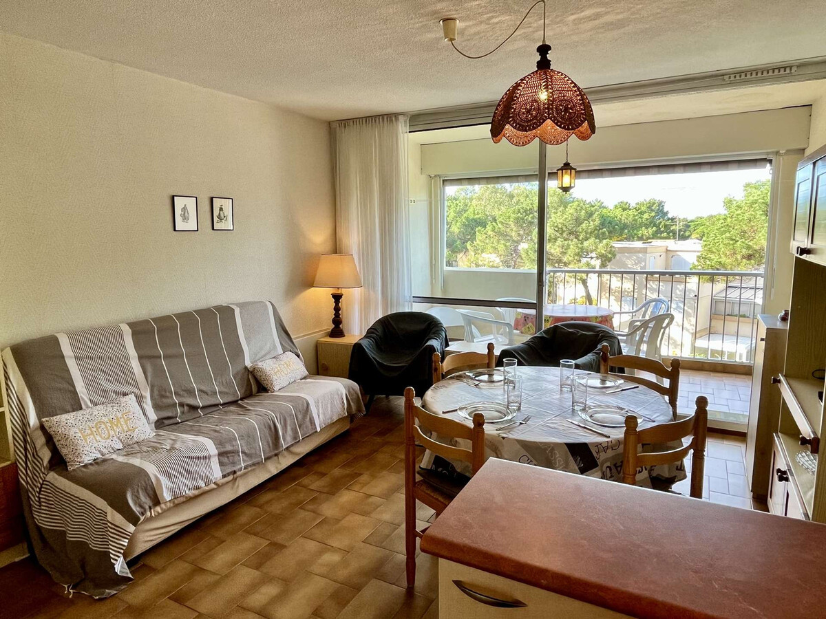 Appartement 2 pièces plage Argelès-sur-Mer, loggia vue montagne - Photo 5