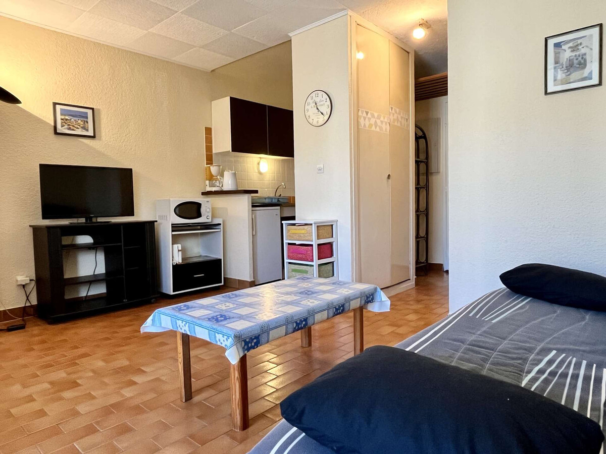 Studio 4 pers avec cabine, garage privé - Argelès-sur-Mer - Photo 4