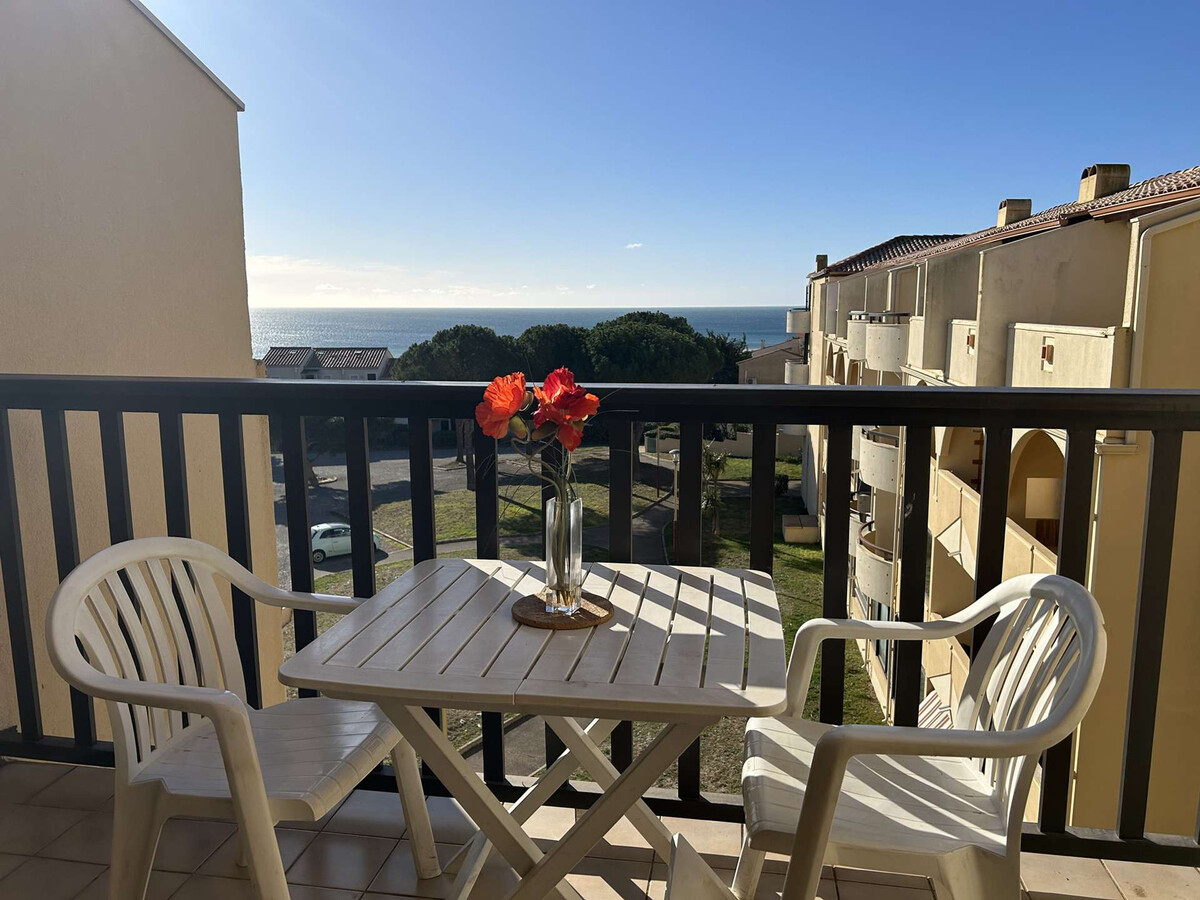 Studio Cabine Vue Mer, 4 Pers, Balcon - Fleury-Saint-Pierre - Photo 1