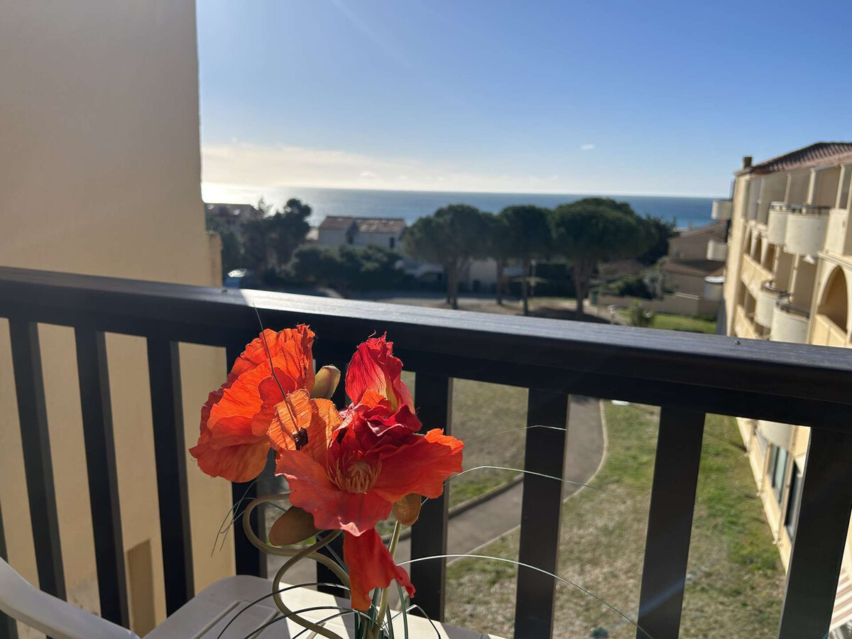 Studio Cabine Vue Mer, 4 Pers, Balcon - Fleury-Saint-Pierre - Photo 2