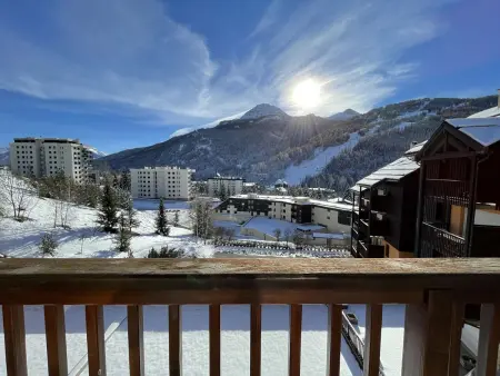 Duplex 6 pers. Serre-Chevalier - garage et balcon : photo 21